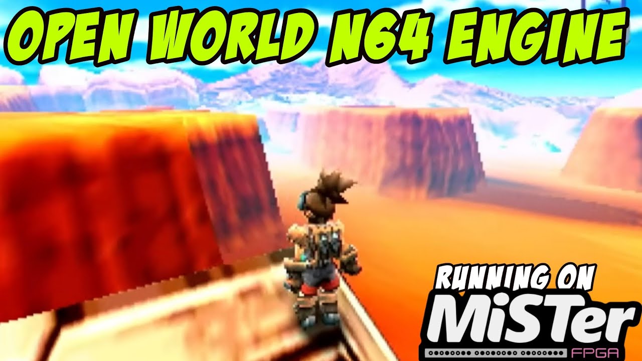 Junk Runner 64 &mdash; невероятная игра с открытым миром для N64 | Тест MiSTer FPGA