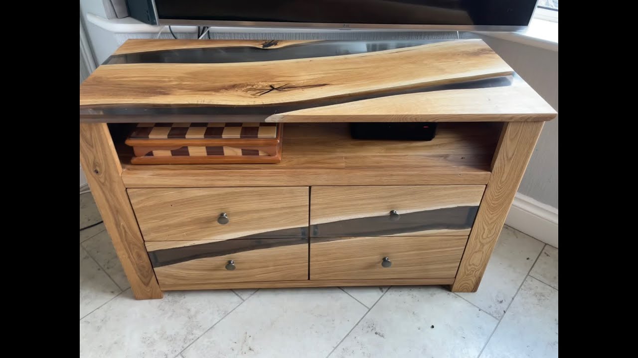 Oak TV Stand Build