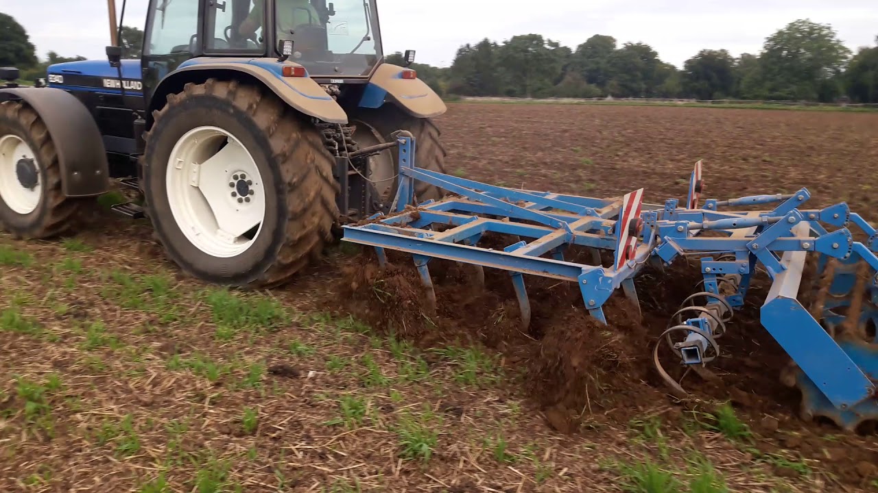 New Holland 8340 / Rabe Grubber