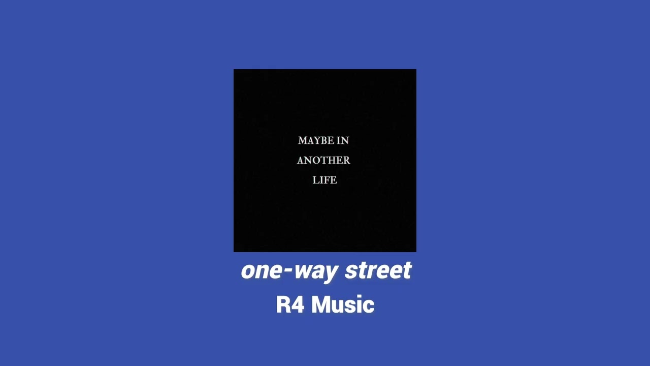 one way street