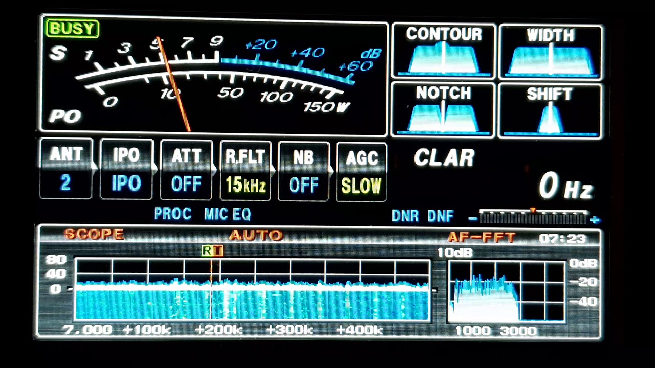 G4AKC "Bicycle Mobile" QSO with VK5MRD 40m, Yaesu FTDX3000 - 5 band Hyendfed endfed wire, 15/10/2020