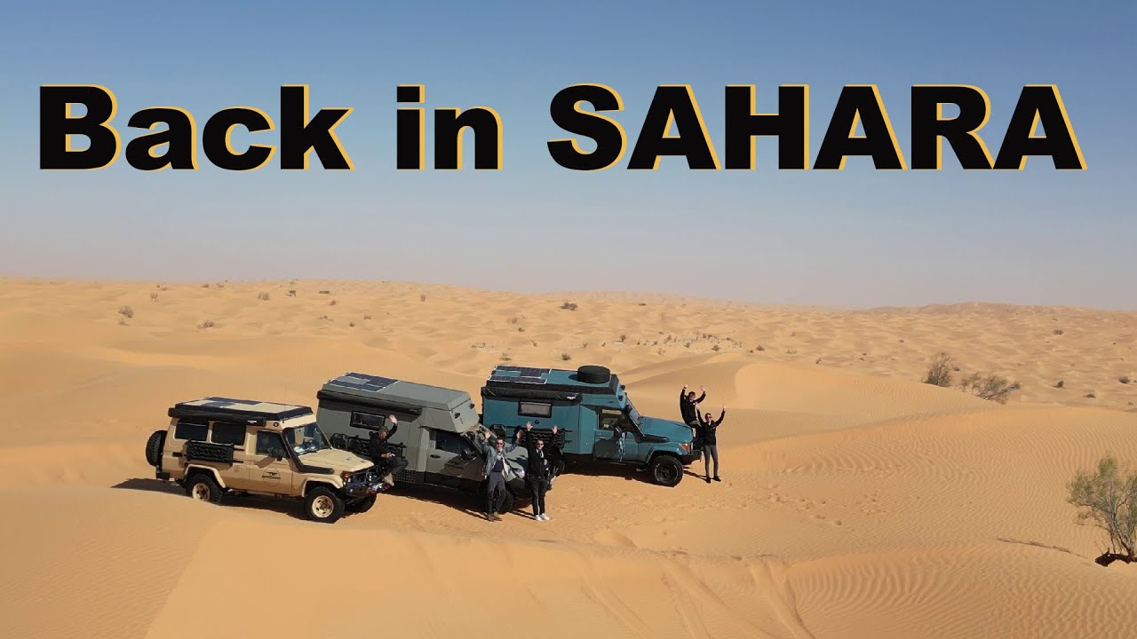 Zweiter Overlander Test in der Sahara