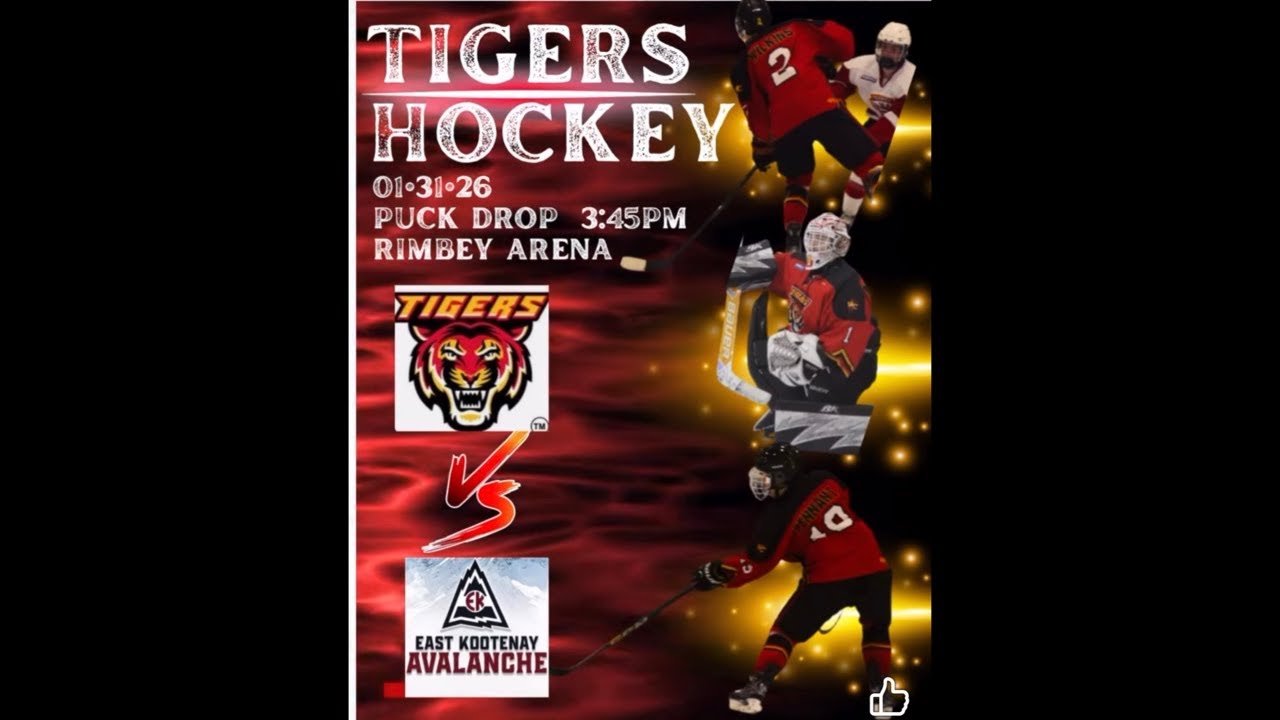 U18AA West Central Tigers vs East Kootenay Avalanche