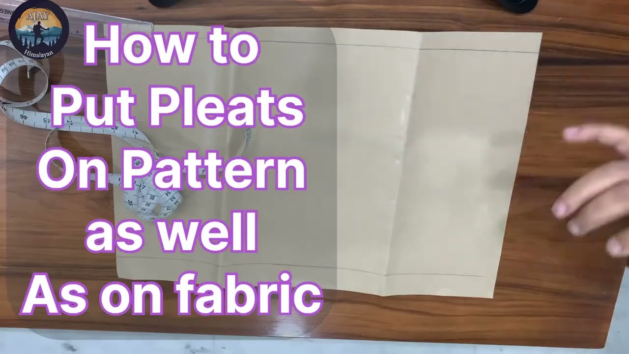 How To Make Pleated Garments | What Is The Process of Pleating @AjaygarmenttechHimalayan