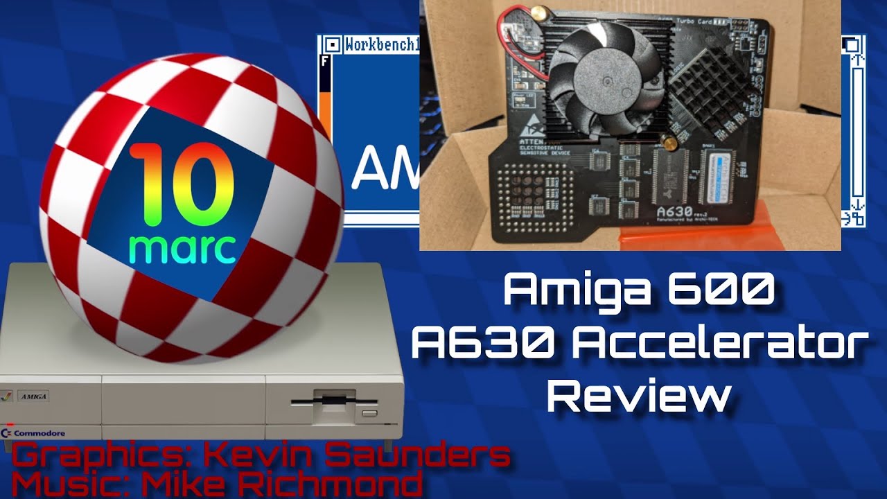 Amiga 600 - A630 Accelerator Review - Episode 123