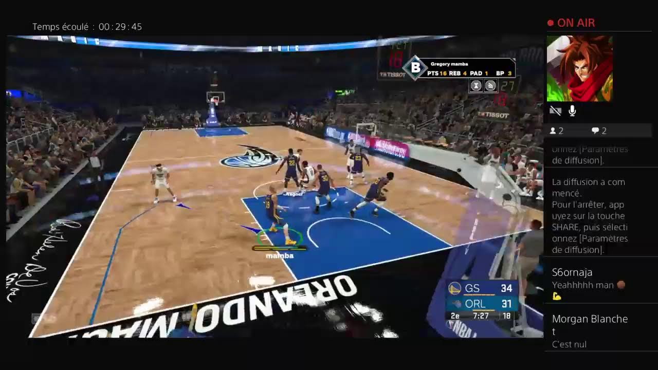 Diffusion PS4 en direct de Gregory_MAMBA