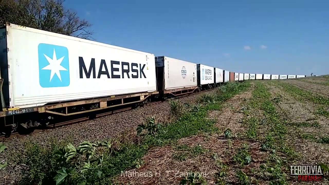 Trem em Camb&eacute; - Parte 2 - Acelerando no Km 228
