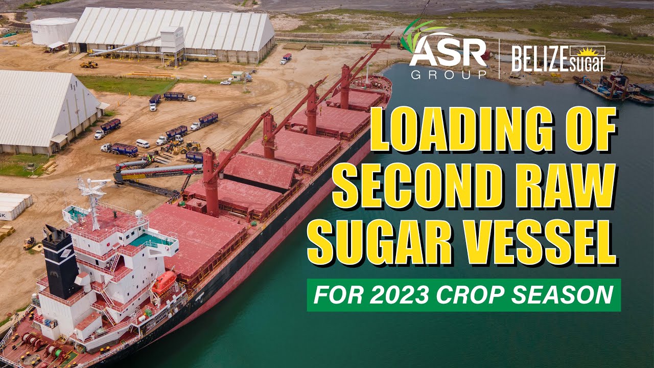 Loading of Second Raw Sugar Vessel For 2023 Crop Season at the Port of Big Creek