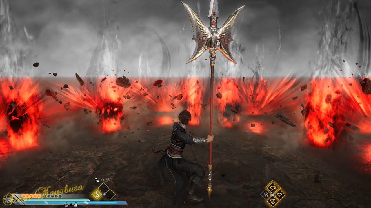 【真・三國無双ORIGINS】方天戟 モーション集【Dynasty Warriors Origins】