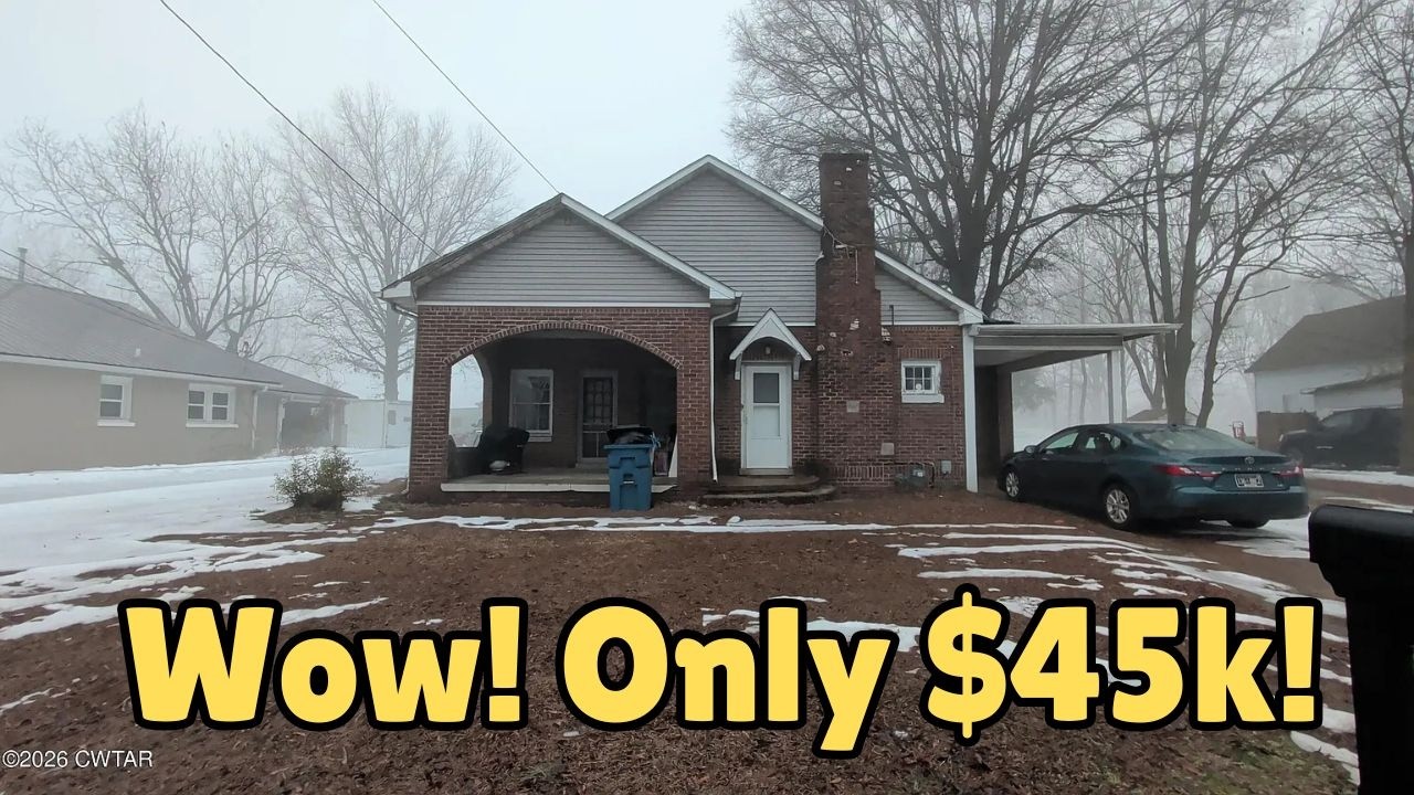 Wow! Home for Sale for Only $45k!