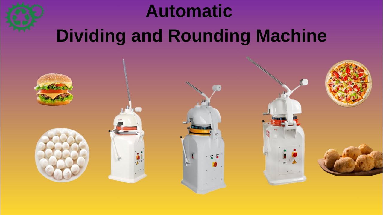 Semi Automatic Dough Divider Rounder Machine | Commercial Dough Ball Making Solution for Bakeries