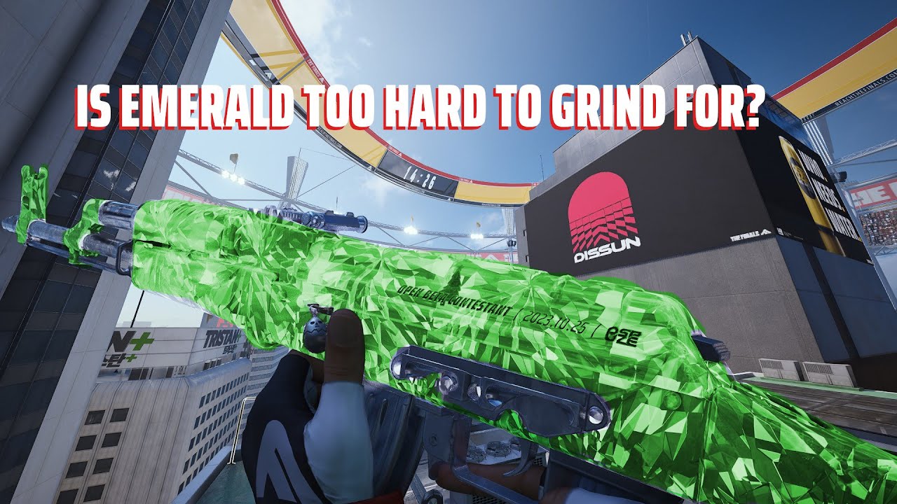 is emerald too hard to get in the finals???