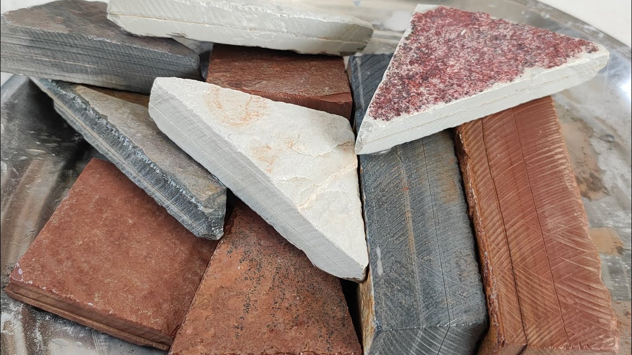 Slate items cleaning video