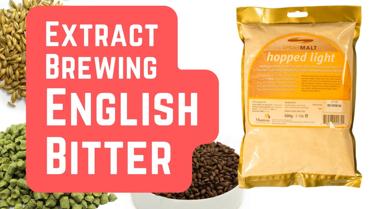 Brewing an Extract English Bitter | Mini Mash | Homebrew Beer