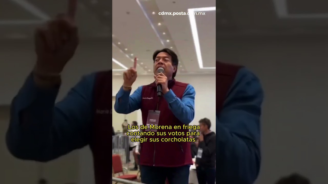 Morena contando sus votos en la consulta de las corcholatas para 2024