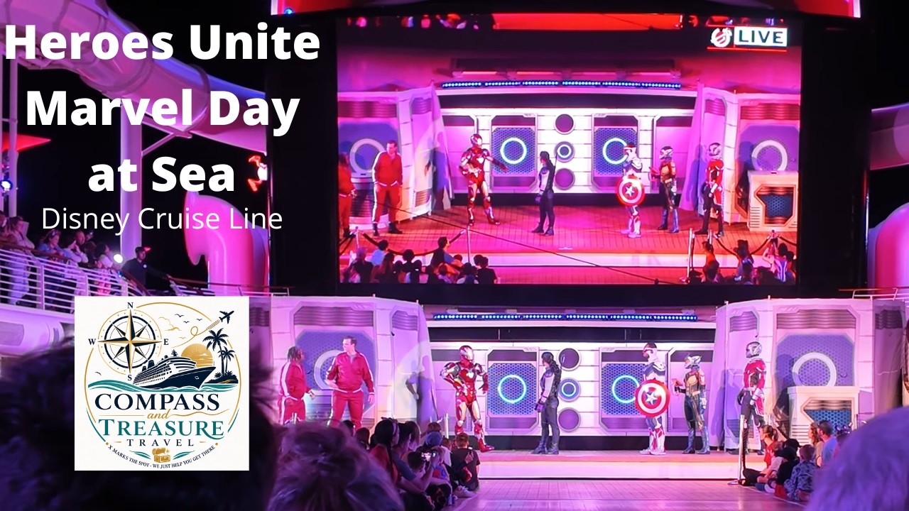 🔥 2025 Marvel Heroes Unite | Disney Dream | Epic Show at Sea! 🚢🦸‍♂️