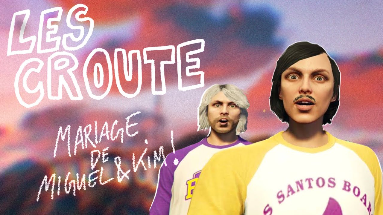 LES CROUTE AU MARIAGE DE MIGUEL ET KIM !
