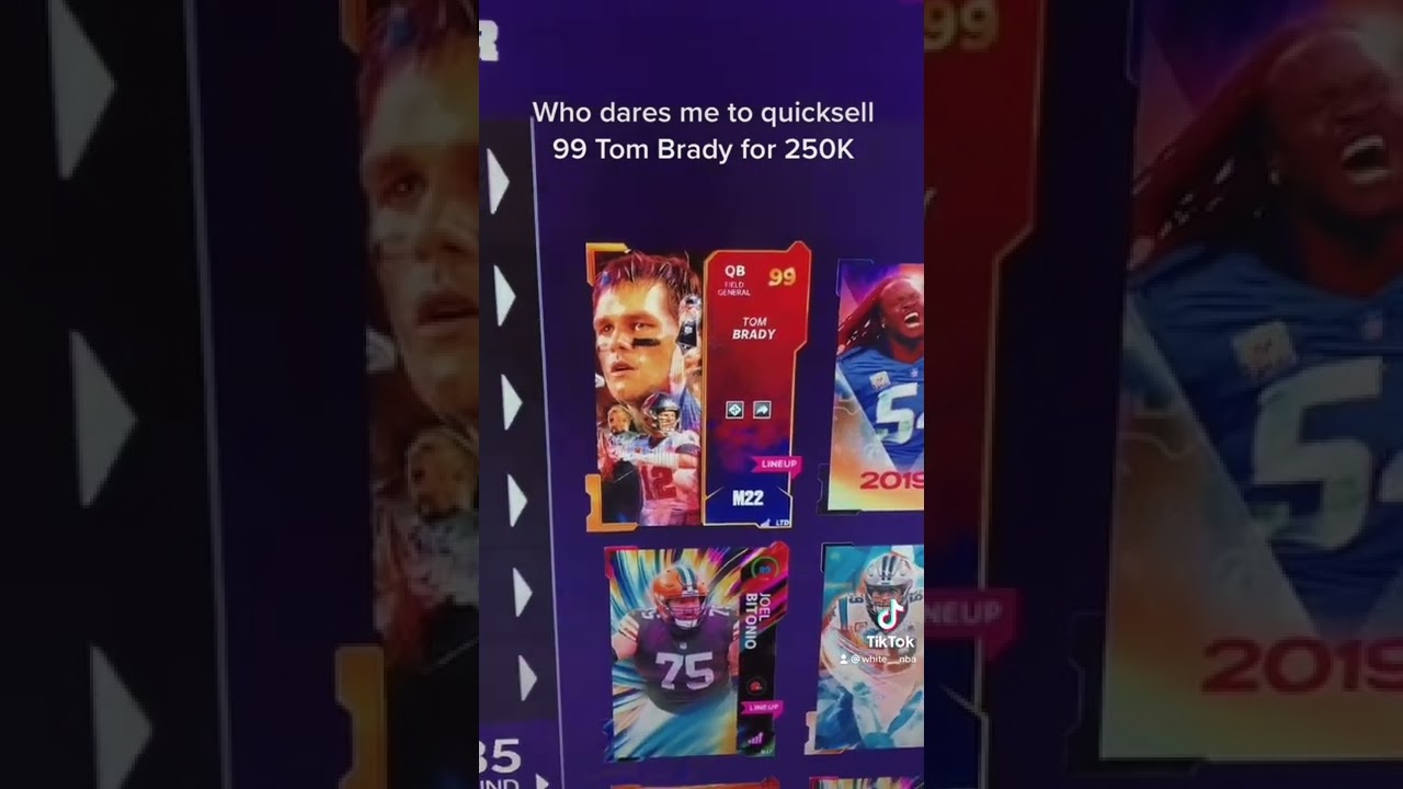 QUICKSELLING 99 TOM BRADY