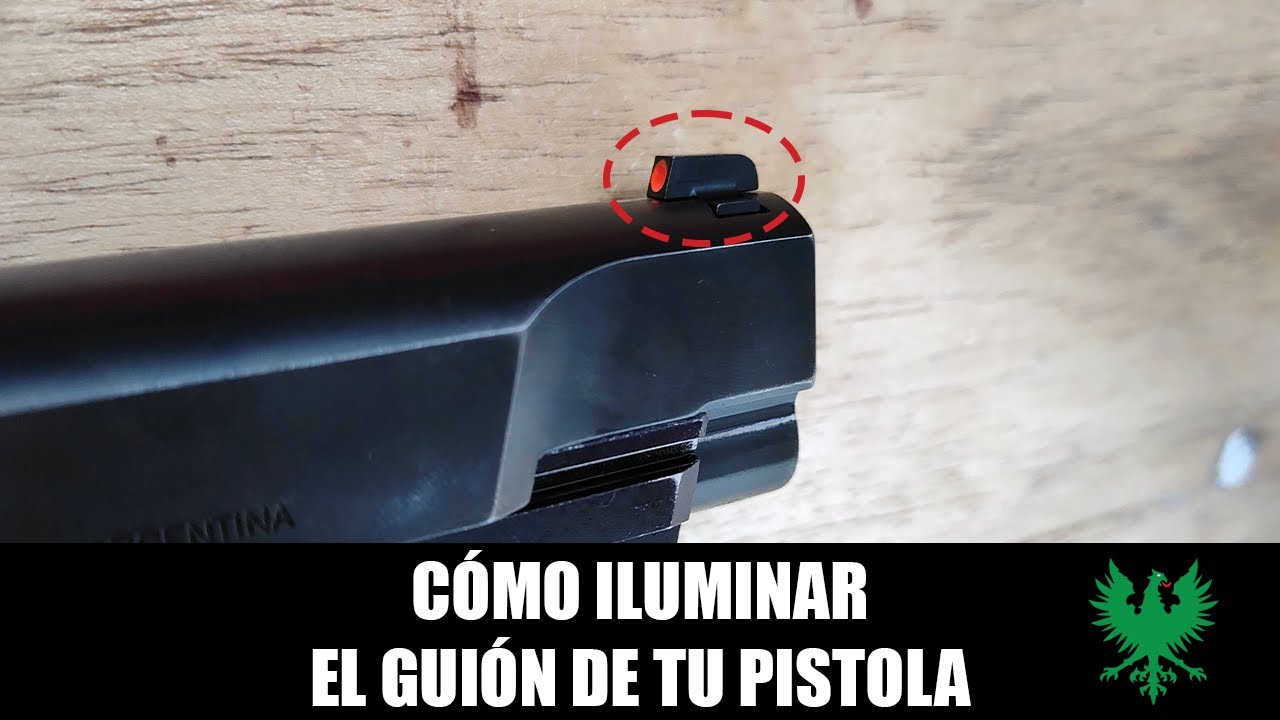 Cómo pintar las miras de tu pistolo o arma de fuego