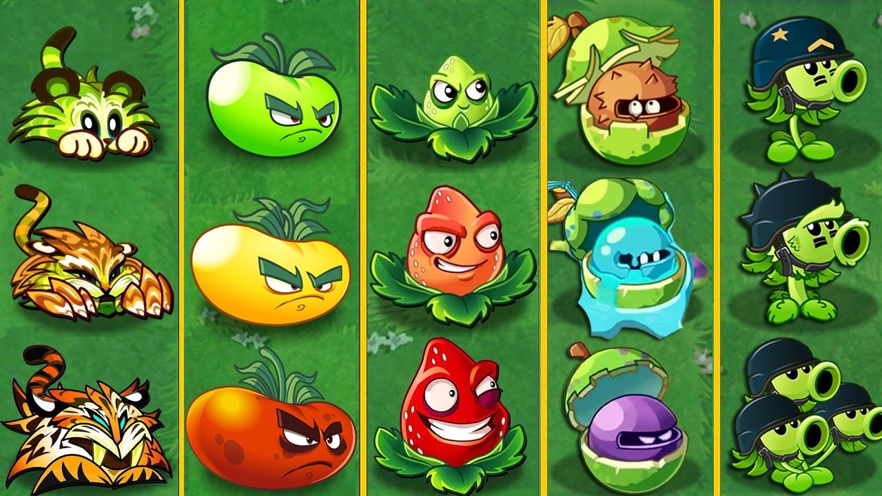 Pvz 2 Discovery - Plants Have Many Shape Evolution NOOB - PRO - HACKER
