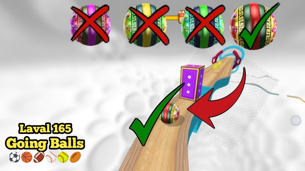 🏈Going Balls ; Super Speed Run Hard Walkthrough | Level 165 || los game || Arbaz Guru Gaming |