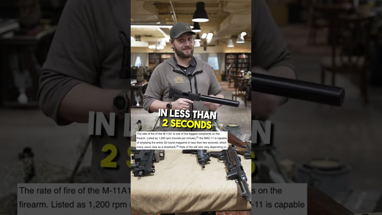 The MAC-11 the gun that couldn&rsquo;t last