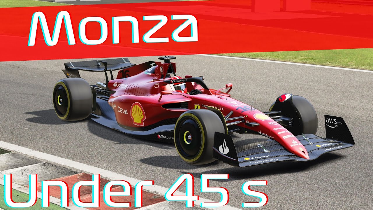 This F1 Car Can Lap Monza in 45 Seconds