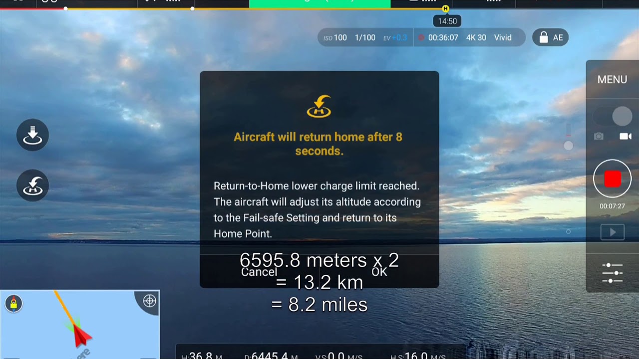 DJI Inspire 1, Phantom 3. Critically Low Battery Crashes