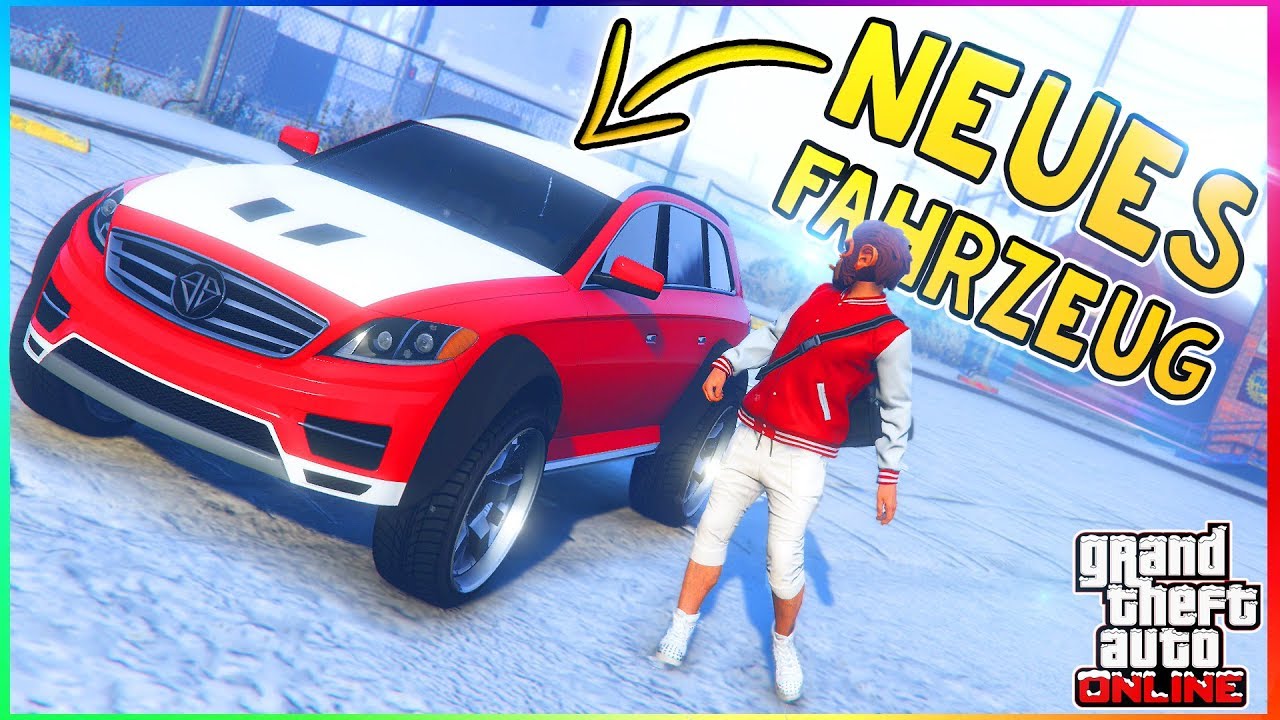 DER SCHNEE IST DA! | NEUES FAHRZEUG IN GTA 5 ONLINE | Benefactor Streiter - SANTA CLAUS SUV?!