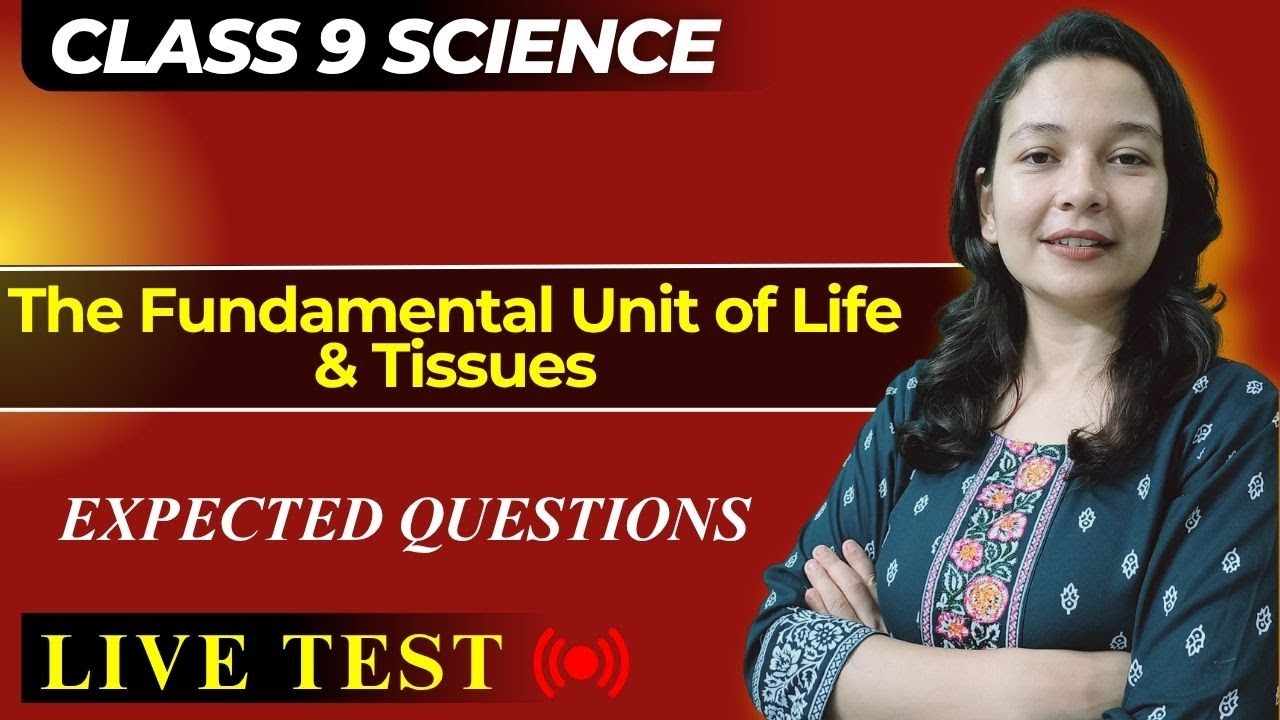 Class 9 Science Most Expected Questions 🔥| LIVE TEST |  Practice Session 2025