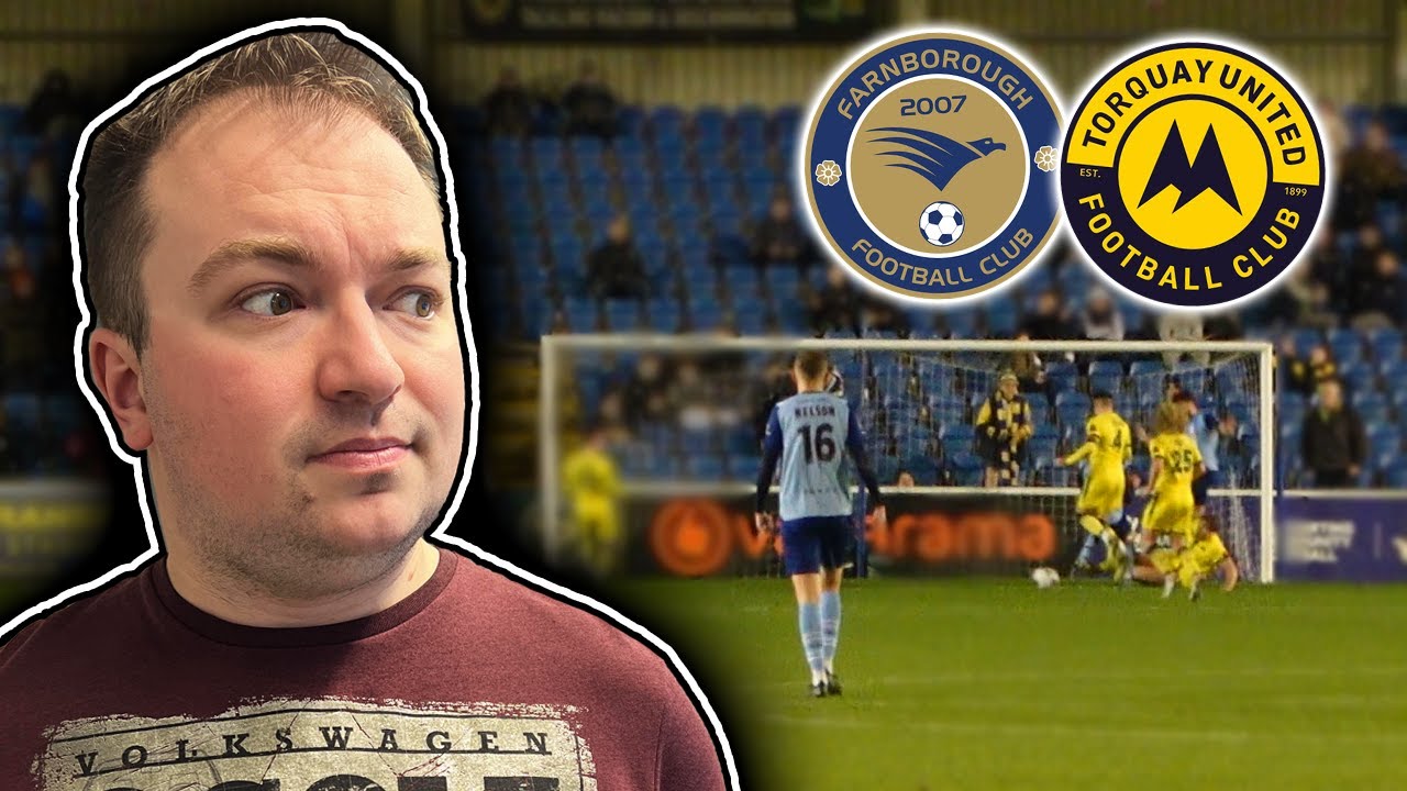 This Game Had So MANY Chances! | Farnborough v Torquay United