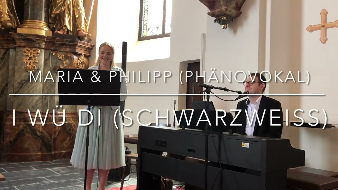 I wü di (Schwarzweiß) - phänovokal (Cover)
