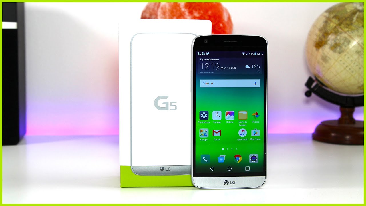 Déballage (UNBOXING) et première utilisation du LG G5