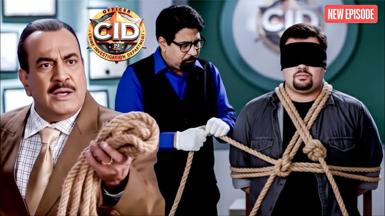 ACP और Dr. Salunke ने पंकज को रस्सी से बांधकर सबको चौंकाया ! || CID | Latest  Episode ||