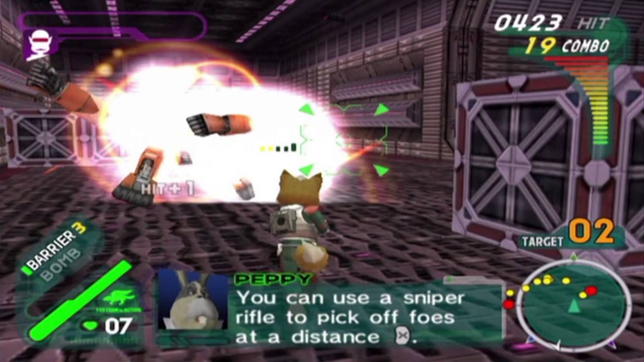 Star Fox Assault: Gold Walkthrough Mission 3: Sargasso Space Zone - Hostilities Revisited (Part 3)