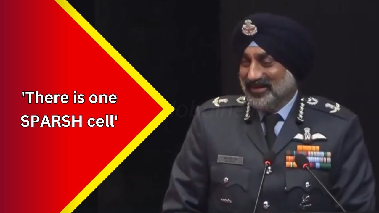 Air Chief Marshal, Amar Preet Singh addresses the 9th Armed Forces Veterans Day Celebration...