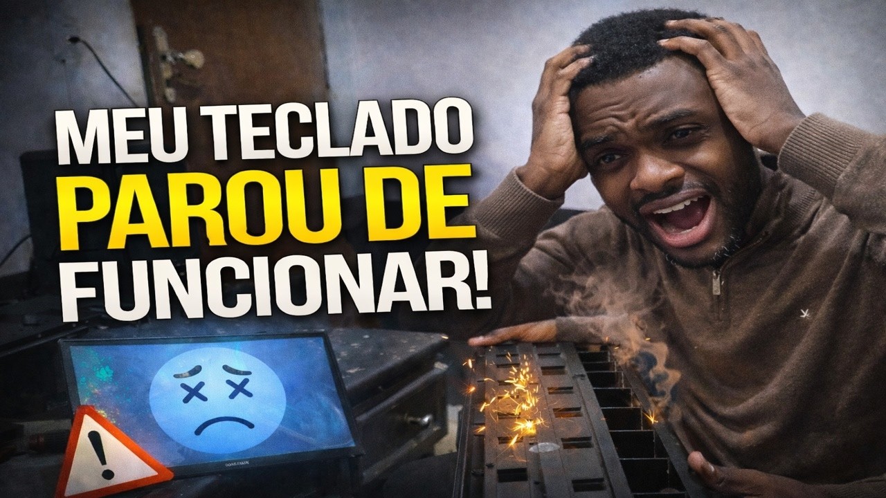 Meu teclado parou de funcionar