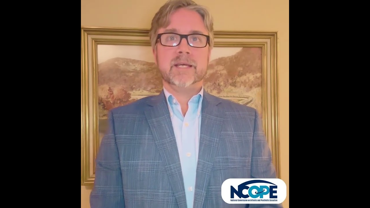 Mark Clary, CPO/L, reflects on NCOPE's accomplishments.