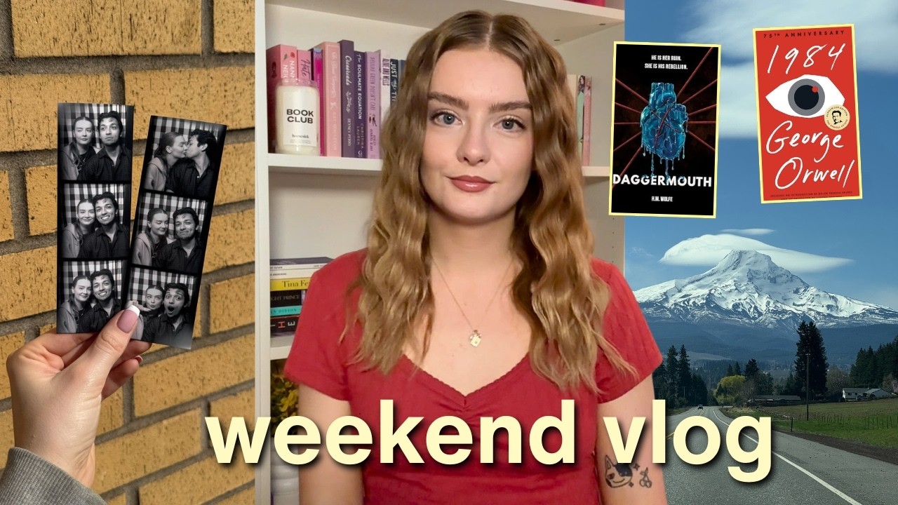 видеоблог 🍸🏔️ проведите выходные со мной + мой список книг для чтения на апрель