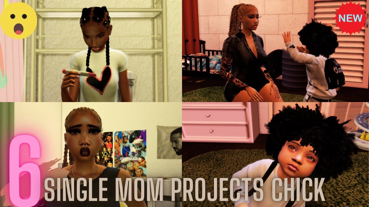 ✨BRAND NEW✨THE WORST FEELING😫||SINGLE MOM PROJECT CHICK S1EP6 #thesims4 #thesims4 #singlemom