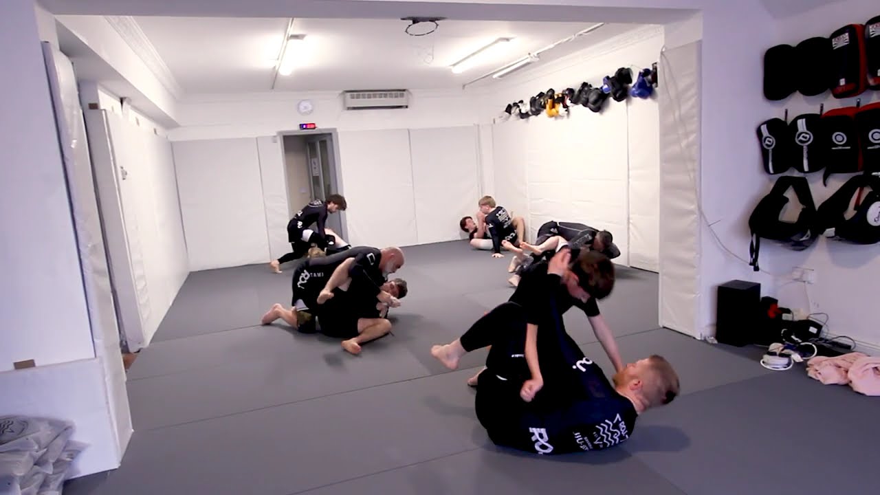 Open Mat. I was white belt that day..still
