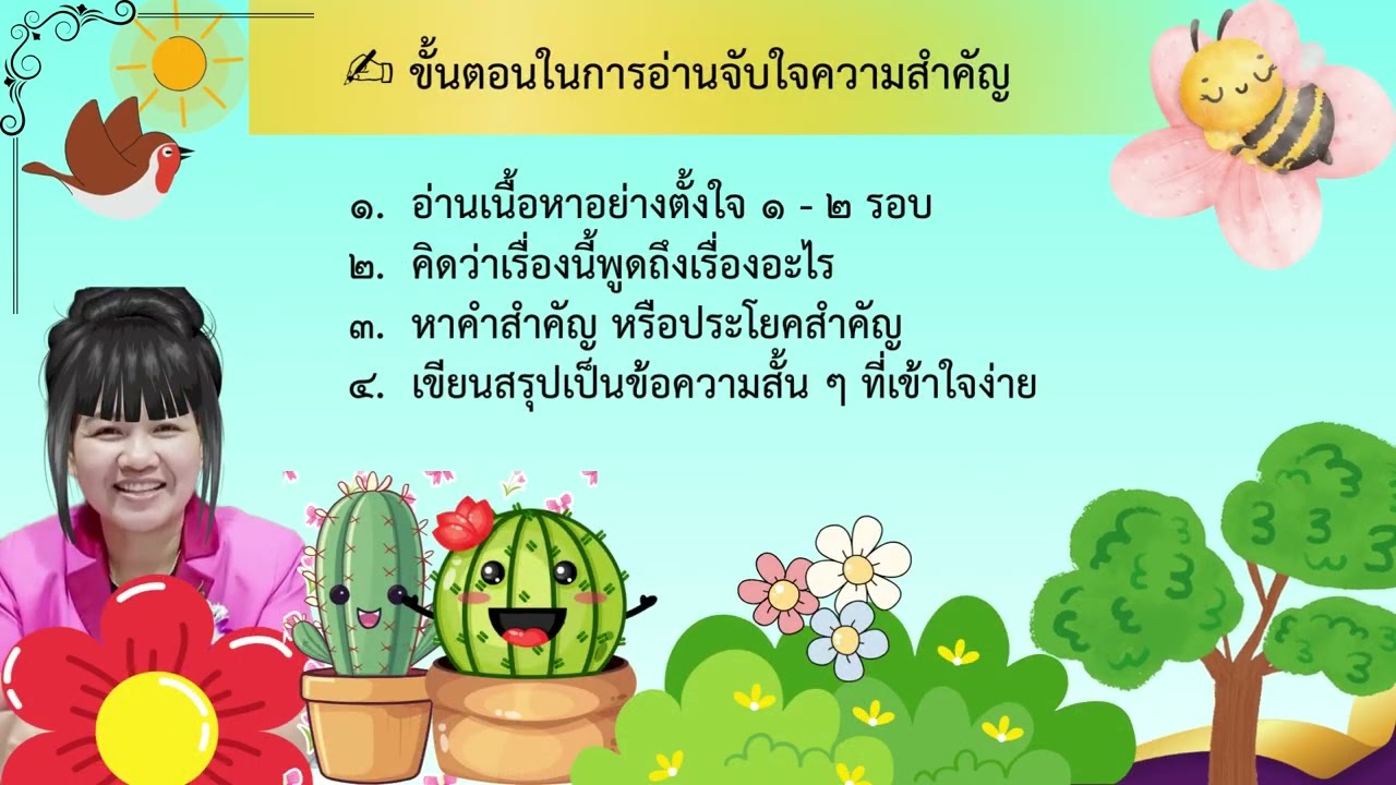 สื่อมัลติมีเดีย เรื่อง ภารกิจนักสืบใจความสำคัญ โดยนางปริญภรณ์  อุไรรัมย์ 2