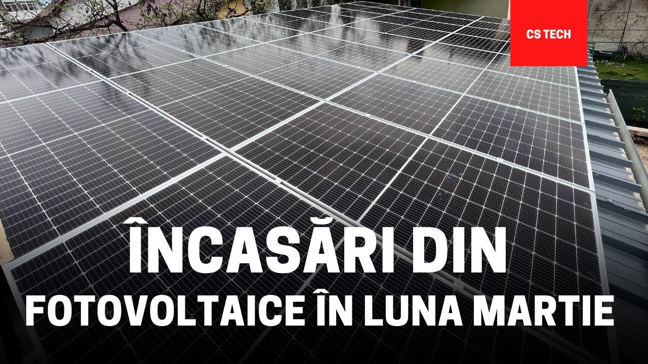 Cat am &icirc;ncasat ca prosumator din producție &icirc;n luna martie 2022?