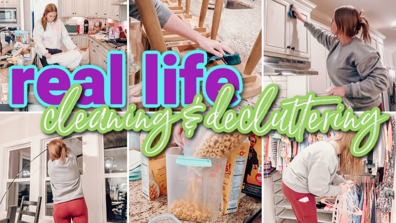 REAL LIFE CLEANING + DECLUTTERING | SPRING HOME REFRESH | CLEANING MOTIVATION