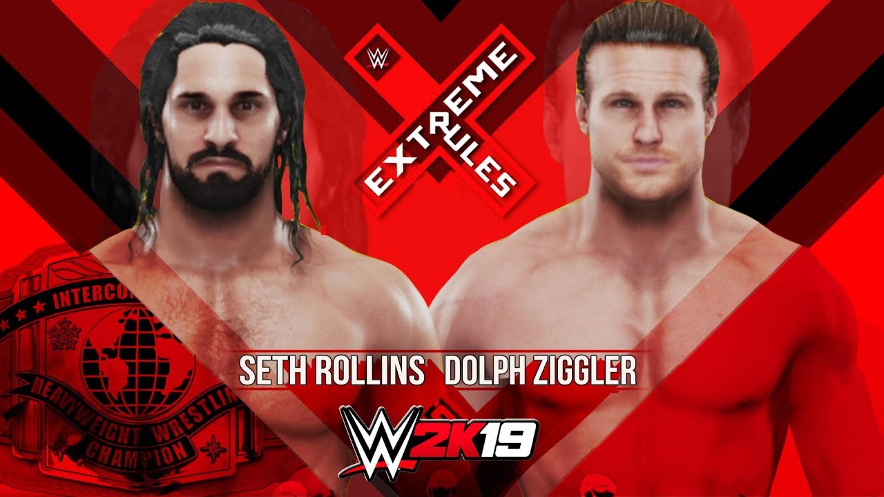 WWE 2K19 - Seth Rollins vs Dolph Ziggler Match!