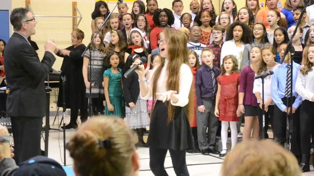 Mara Justine, Christmas solo .. Light The Candles All Around The World By Theresa Jennings