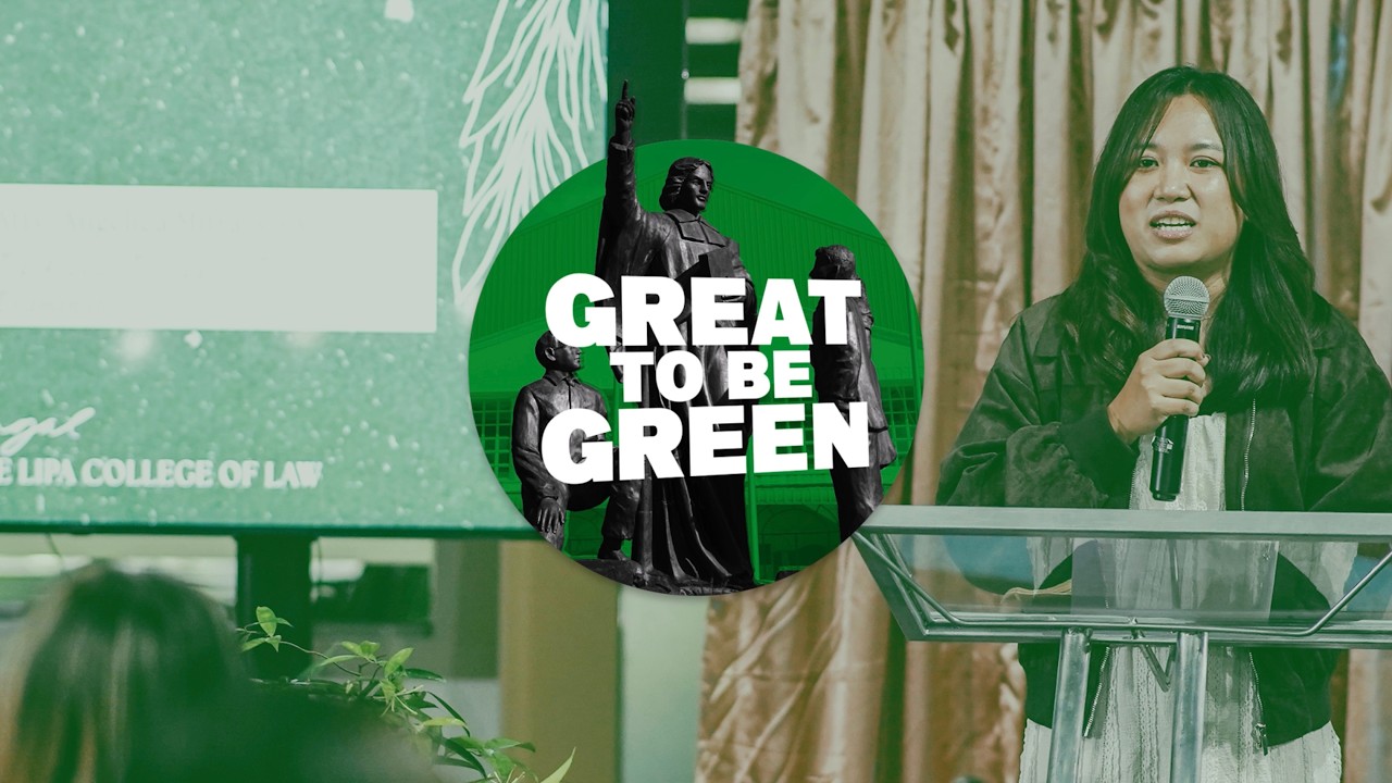 It’s Great to be Green: Atty. Angelica Mitra