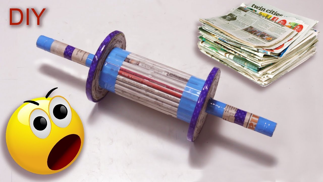 How to Make FIRKI Easily from Waste Newspaper for Kite | DIY Makar Sankranti Special 2019