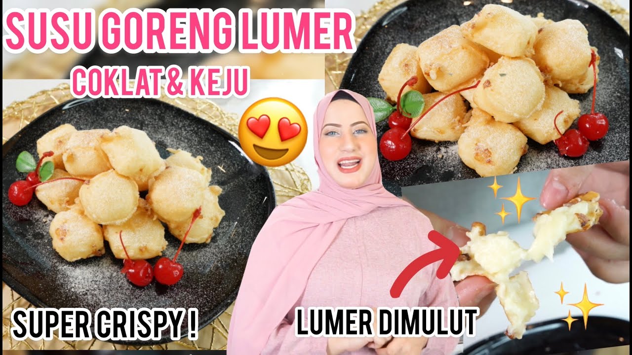 COOKING WITH TASYI : EP 49 - RESEP SUSU GORENG TERBAIK ! KEJU DAN COKLAT LUMER DIMULUT ...