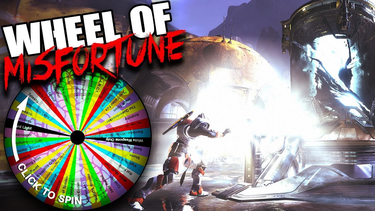 Destiny 2: Gambit With The WHEEL OF MISFORTUNE!!